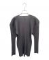 PLEATS PLEASE (プリーツプリーズ) プリーツカーディガン グレー サイズ:3：28000円