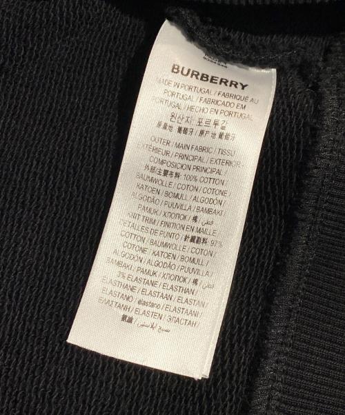 BURBERRY（バーバリー）BURBERRY (バーバリー) TB Logo Sweat Shirt（TBロゴスウェット) ブラック サイズ:XSの古着・服飾アイテム