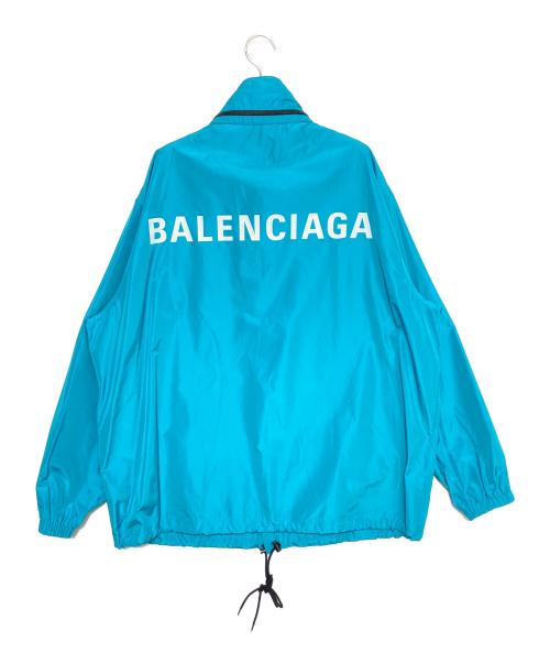 BALENCIAGA（バレンシアガ）BALENCIAGA (バレンシアガ) ウインドブレーカー ブルー サイズ:34の古着・服飾アイテム