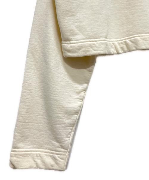 FENDI（フェンディ）FENDI (フェンディ) バケット ポケット  クロップド スウェット プルオーバー ホワイト サイズ:XSの古着・服飾アイテム