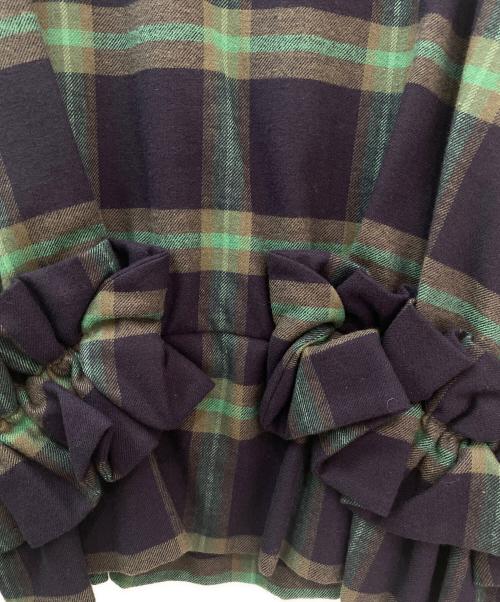 DRIES VAN NOTEN（ドリスヴァンノッテン）DRIES VAN NOTEN (ドリスヴァンノッテン) CASONI 1211 W.W.SHIRT ネイビー サイズ:36の古着・服飾アイテム