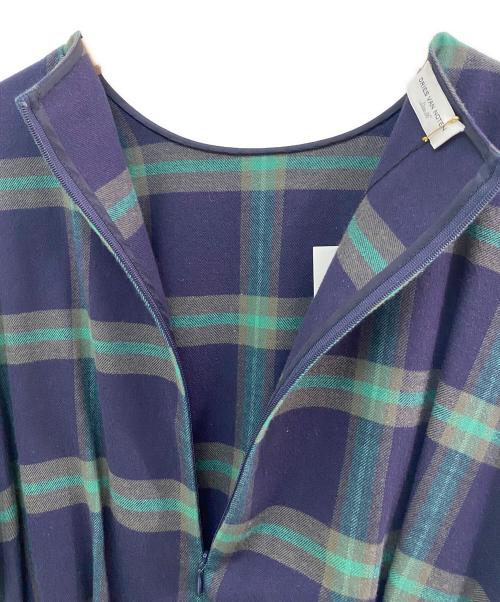 DRIES VAN NOTEN（ドリスヴァンノッテン）DRIES VAN NOTEN (ドリスヴァンノッテン) CASONI 1211 W.W.SHIRT ネイビー サイズ:36の古着・服飾アイテム