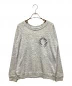 CHROME HEARTS×MATTY BOYクロムハーツ×マッティーボーイ）の古着「×MATTY BOY クロムハーツ ホースシュー スウェット プルオーバー」｜ライトグレー