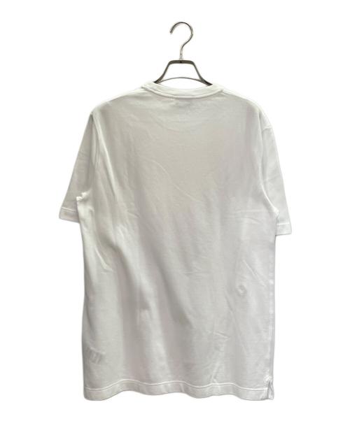 HERMES（エルメス）HERMES (エルメス) 鹿の子 カットソー ホワイト サイズ:Sの古着・服飾アイテム