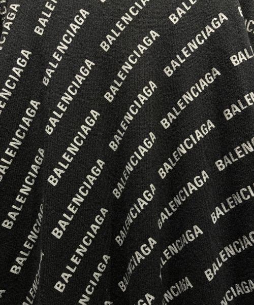 BALENCIAGA（バレンシアガ）BALENCIAGA (バレンシアガ) オールオーバーロゴニット ブラック サイズ:XLの古着・服飾アイテム