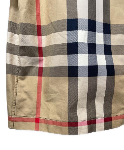 BURBERRY（バーバリー）BURBERRY (バーバリー) ノバチェックジップアップジャケット ベージュ サイズ:Mの古着・服飾アイテム