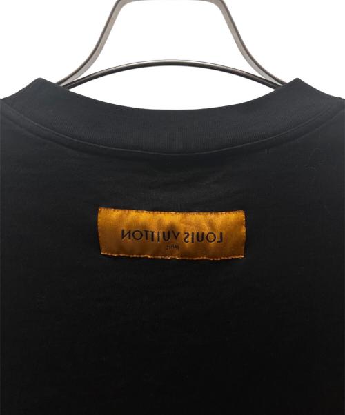 LOUIS VUITTON（ルイ ヴィトン）LOUIS VUITTON (ルイ ヴィトン) LVステッチプリントエンブロイダリーTシャツ ブラック サイズ:XLの古着・服飾アイテム