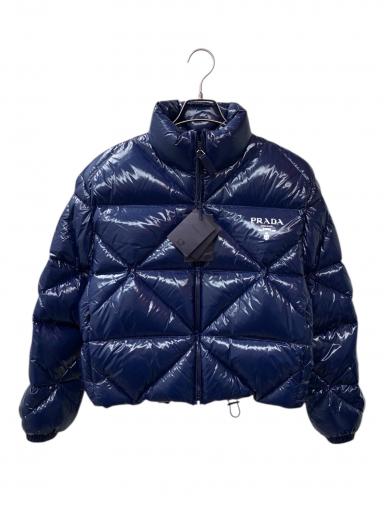 中古・古着通販】PRADA (プラダ) シャイニーキルティングナイロン