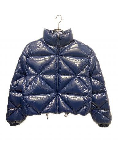 中古・古着通販】PRADA (プラダ) ロゴデザインダウンジャケット