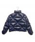 PRADA (プラダ) ロゴデザインダウンジャケット ネイビー サイズ:36：160000円