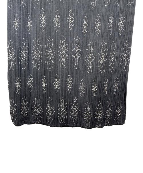 PLEATS PLEASE（プリーツプリーズ）PLEATS PLEASE (プリーツプリーズ) 総柄プリーツスカート ブラック サイズ:1の古着・服飾アイテム