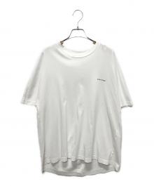 BALENCIAGA（バレンシアガ）の古着「コピーライト スモールロゴ オーバーサイズ Tシャツ」｜ホワイト