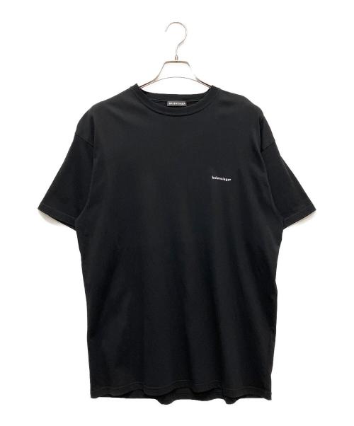 BALENCIAGA（バレンシアガ）BALENCIAGA (バレンシアガ) スモールロゴTシャツ ブラック サイズ:XSの古着・服飾アイテム