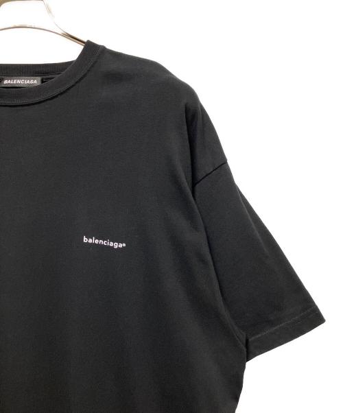 BALENCIAGA（バレンシアガ）BALENCIAGA (バレンシアガ) スモールロゴTシャツ ブラック サイズ:XSの古着・服飾アイテム