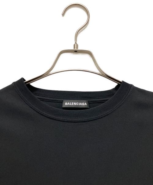 BALENCIAGA（バレンシアガ）BALENCIAGA (バレンシアガ) スモールロゴTシャツ ブラック サイズ:XSの古着・服飾アイテム