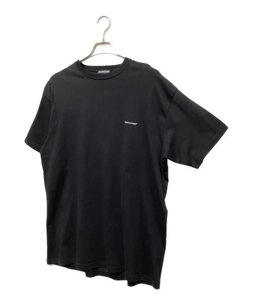 BALENCIAGA（バレンシアガ）BALENCIAGA (バレンシアガ) スモールロゴTシャツ ブラック サイズ:XSの古着・服飾アイテム
