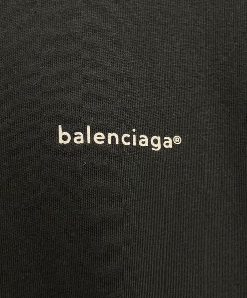 BALENCIAGA（バレンシアガ）BALENCIAGA (バレンシアガ) スモールロゴTシャツ ブラック サイズ:XSの古着・服飾アイテム