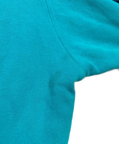 BALENCIAGA（バレンシアガ）BALENCIAGA (バレンシアガ) デストロイ加工パーカー スカイブルー サイズ:XSの古着・服飾アイテム