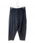 HOMME PLISSE ISSEY MIYAKE (オム プリッセ イッセイ ミヤケ) プリーツテーパードパンツ ブラック サイズ:1：40000円