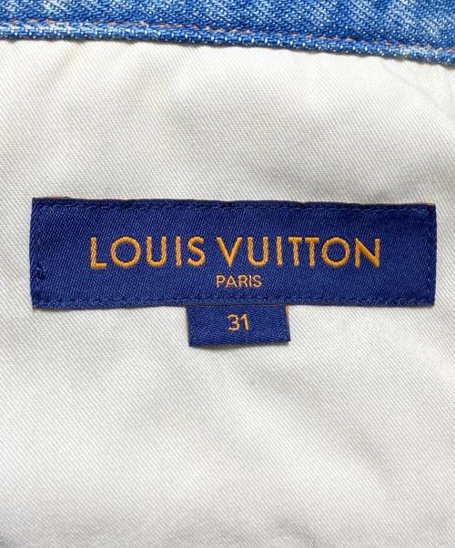LOUIS VUITTON（ルイ ヴィトン）LOUIS VUITTON (ルイ ヴィトン) Tourist VS Puristタフタージュデニムパンツ インディゴ サイズ:31の古着・服飾アイテム