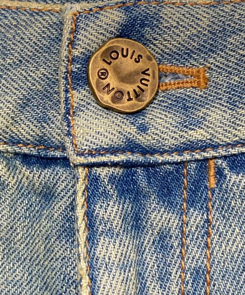 LOUIS VUITTON（ルイ ヴィトン）LOUIS VUITTON (ルイ ヴィトン) Tourist VS Puristタフタージュデニムパンツ インディゴ サイズ:31の古着・服飾アイテム