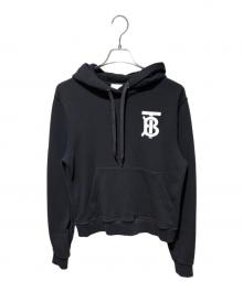 BURBERRY（バーバリー）の古着「TBロゴパーカー」｜ブラック