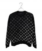 LOUIS VUITTONルイ ヴィトン）の古着「モノグラムグラデーションスウェット」｜ブラック