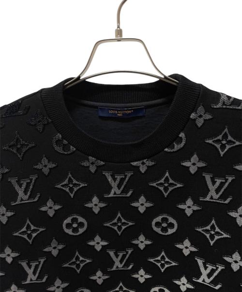 LOUIS VUITTON（ルイ ヴィトン）LOUIS VUITTON (ルイ ヴィトン) モノグラムグラデーションスウェット ブラック サイズ:Sの古着・服飾アイテム