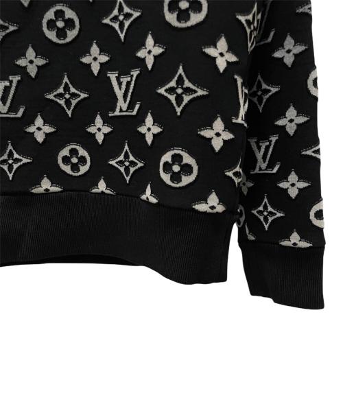 LOUIS VUITTON（ルイ ヴィトン）LOUIS VUITTON (ルイ ヴィトン) モノグラムグラデーションスウェット ブラック サイズ:Sの古着・服飾アイテム