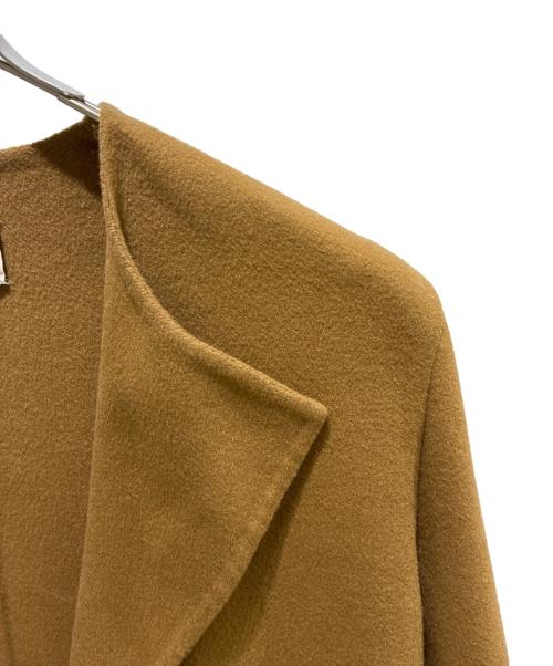 CELINE（セリーヌ）CELINE (セリーヌ) ピュアカシミヤ ダブルフェイス カラー コート 2M6816700 キャメル サイズ:34の古着・服飾アイテム