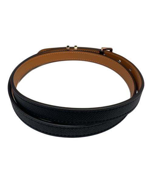 HERMES（エルメス）HERMES (エルメス) ポップアッシュベルト ブラック サイズ:80の古着・服飾アイテム