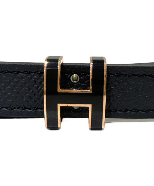 HERMES（エルメス）HERMES (エルメス) ポップアッシュベルト ブラック サイズ:80の古着・服飾アイテム