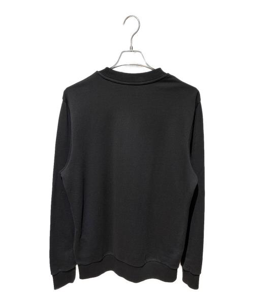 MONCLER（モンクレール）MONCLER (モンクレール) ロゴワッペンスウェット ブラック サイズ:Mの古着・服飾アイテム