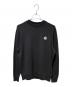 MONCLER（モンクレール）の古着「ロゴワッペンスウェット」｜ブラック