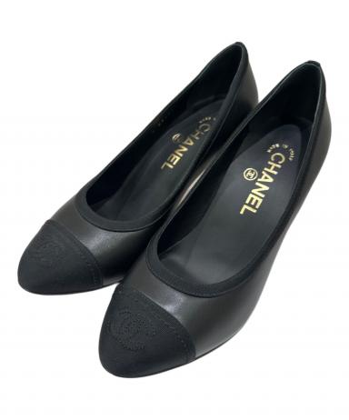 中古・古着通販】CHANEL (シャネル) ココマークヒールパンプス
