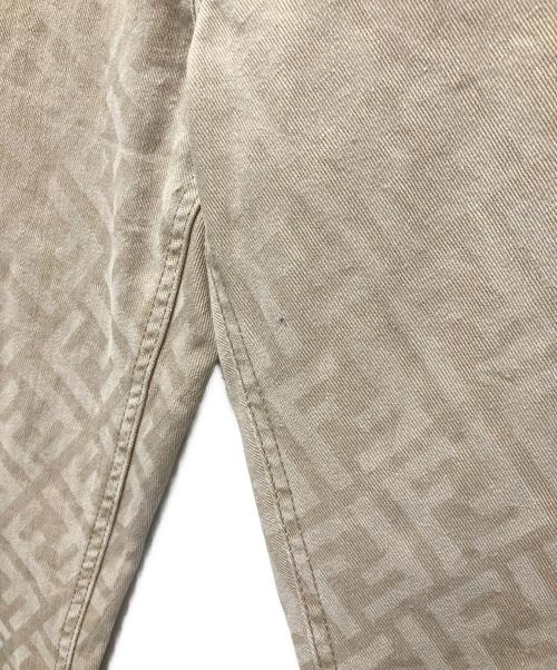 FENDI（フェンディ）FENDI (フェンディ) ズッカ柄パンツ ベージュ サイズ:32の古着・服飾アイテム