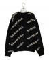 BALENCIAGA (バレンシアガ) オールオーバーロゴニット ブラック サイズ:M：65000円