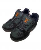 LOUIS VUITTONルイ ヴィトン）の古着「アビューラインスニーカー」｜ブラック