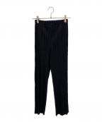 PLEATS PLEASEプリーツプリーズ）の古着「プリーツパンツ」｜ブラック