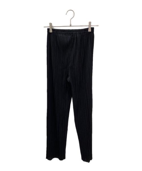 PLEATS PLEASE（プリーツプリーズ）PLEATS PLEASE (プリーツプリーズ) プリーツパンツ ブラック サイズ:3の古着・服飾アイテム