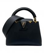 LOUIS VUITTONルイ ヴィトン）の古着「カプシーヌ ミニ M56669」｜ブラック