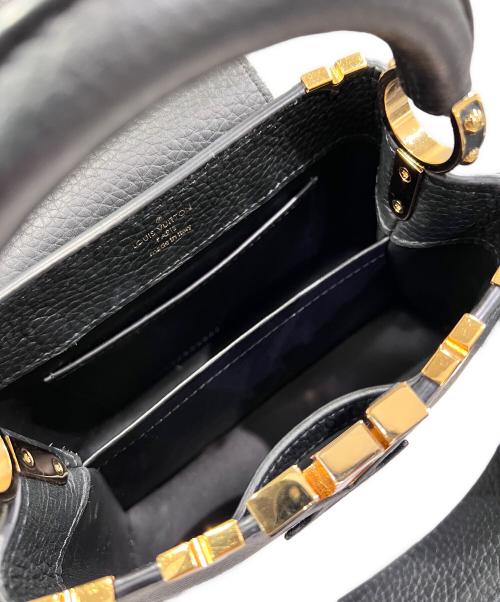 LOUIS VUITTON（ルイ ヴィトン）LOUIS VUITTON (ルイ ヴィトン) カプシーヌ ミニ M56669 ブラック サイズ:ミニの古着・服飾アイテム