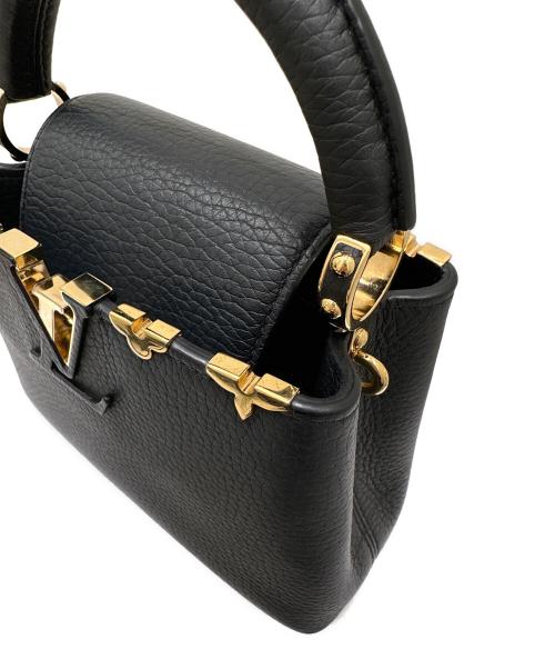 LOUIS VUITTON（ルイ ヴィトン）LOUIS VUITTON (ルイ ヴィトン) カプシーヌ ミニ M56669 ブラック サイズ:ミニの古着・服飾アイテム