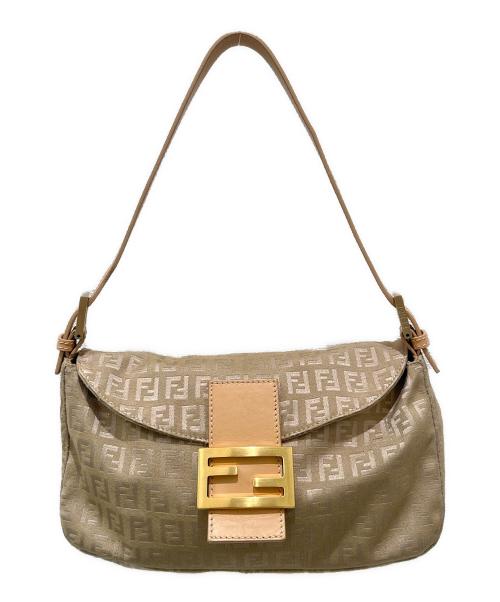 FENDI（フェンディ）FENDI (フェンディ) マンマバゲット ズッキーノ ベージュの古着・服飾アイテム