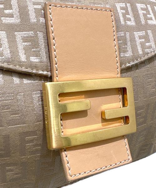 FENDI（フェンディ）FENDI (フェンディ) マンマバゲット ズッキーノ ベージュの古着・服飾アイテム