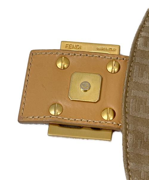 FENDI（フェンディ）FENDI (フェンディ) マンマバゲット ズッキーノ ベージュの古着・服飾アイテム