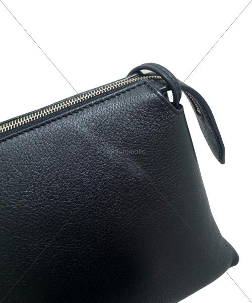 THE ROW（ザ ロウ）THE ROW (ザ ロウ) NU MINI TWIN SHOULDER BAG ブラック サイズ:ミニの古着・服飾アイテム