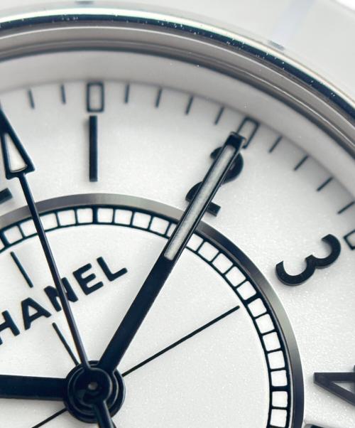 CHANEL（シャネル）CHANEL (シャネル) J12 ジェイ トゥエルブ H0968 白文字盤 33mm 白文字盤 サイズ:33mm/15cmの古着・服飾アイテム