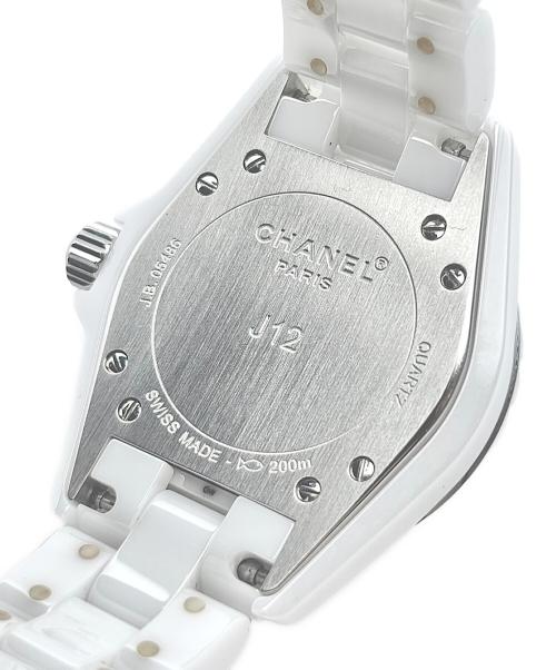 CHANEL（シャネル）CHANEL (シャネル) J12 ジェイ トゥエルブ H0968 白文字盤 33mm 白文字盤 サイズ:33mm/15cmの古着・服飾アイテム