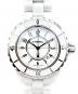 CHANEL（シャネル）の古着「J12 ジェイ トゥエルブ H0968 白文字盤 33mm」｜白文字盤